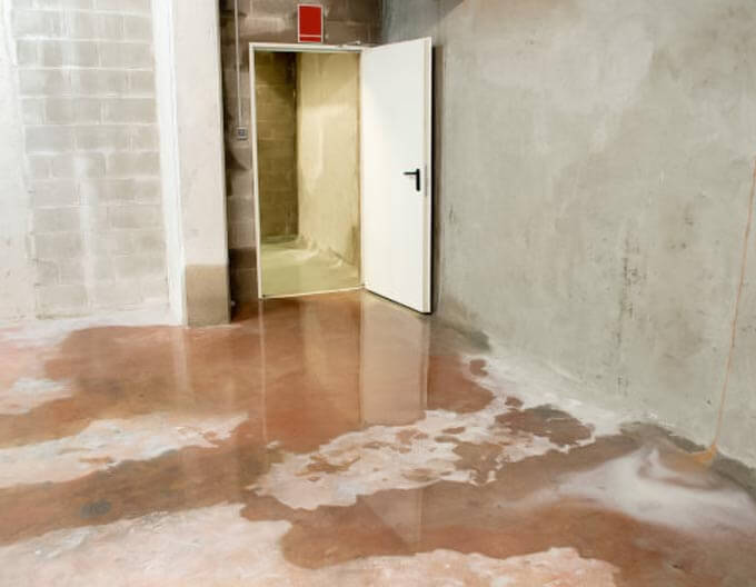 Encharcamiento en recamara por filtración de agua