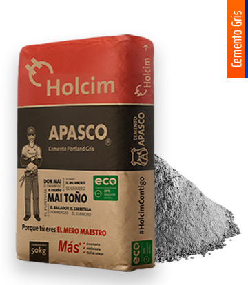 Envasado de Cemento gris presentación de 50KG