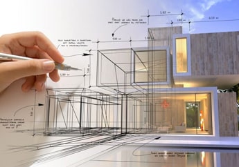 Creación del diseño de una casa moderna