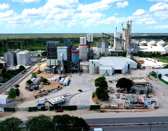 Toma de una planta de producción de gurpo Holcim. Toma de una planta de producción de gurpo Holcim.
